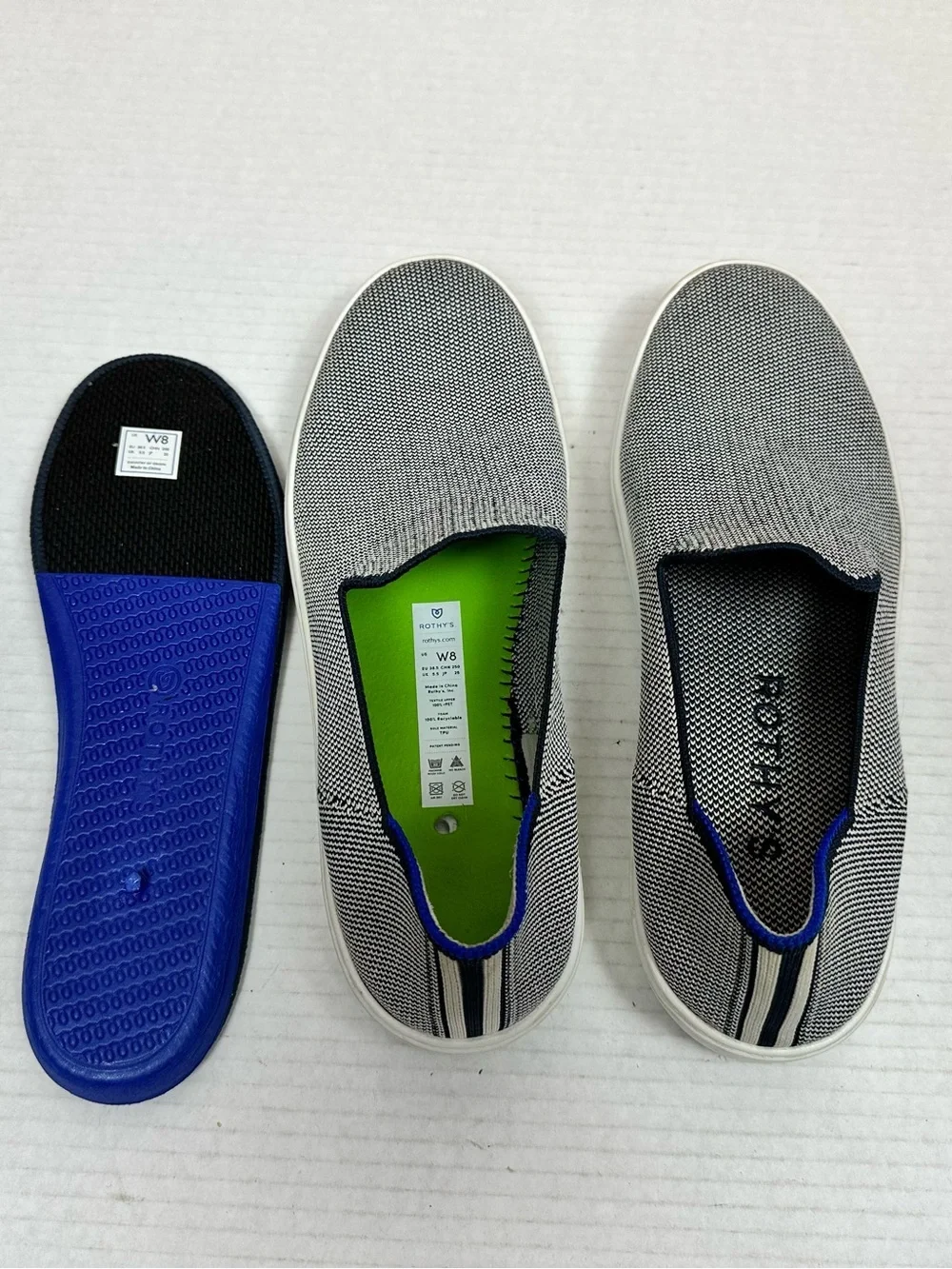 Rothy’s The Original Slip-ons Sneaker Women’s Size 8.0